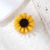 Sunflower Brooch Mori Flowers Netroots Models of Small Fresh Sunflower Brooch Flower Designer Brooch Mini Bobby Pins Perfect Gift for Couples