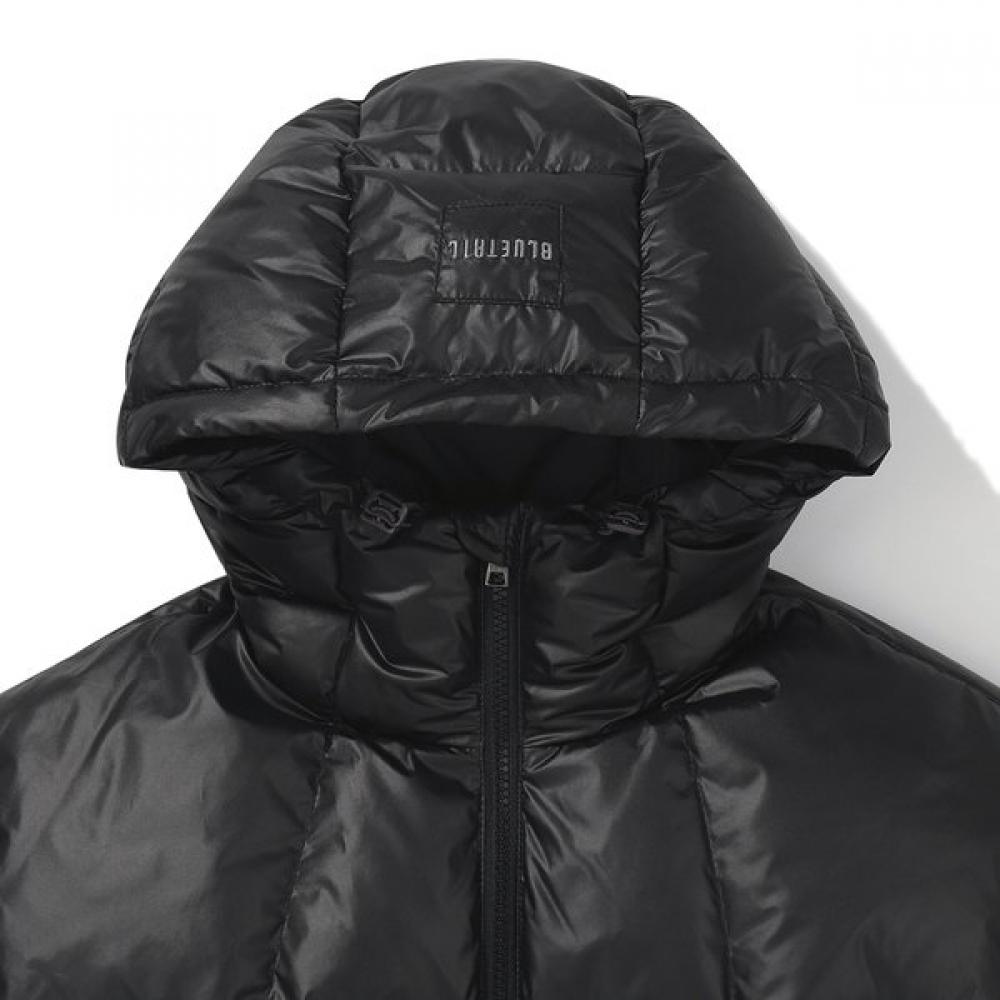 Bluetail Men Black Hooded Down Jumper Azh3jp01bk