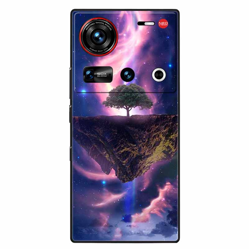 For ZTE Nubia Z70 Ultra 5G Case 6.85'' Black Silicone TPU Soft Phone Cover for Nubia Z70 Ultra Protective Back Shells Z 70 Ultra