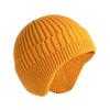 Simple Solid Color Men Casual Warm Knitted Hat With Ear Protection For Winter