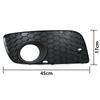 For VW Golf 5 MK5 GTI 2006 2007 2008 Fog Light Frame Front Bumper Light Protective Cover Sport Honeycomb Grid Grille Accessories