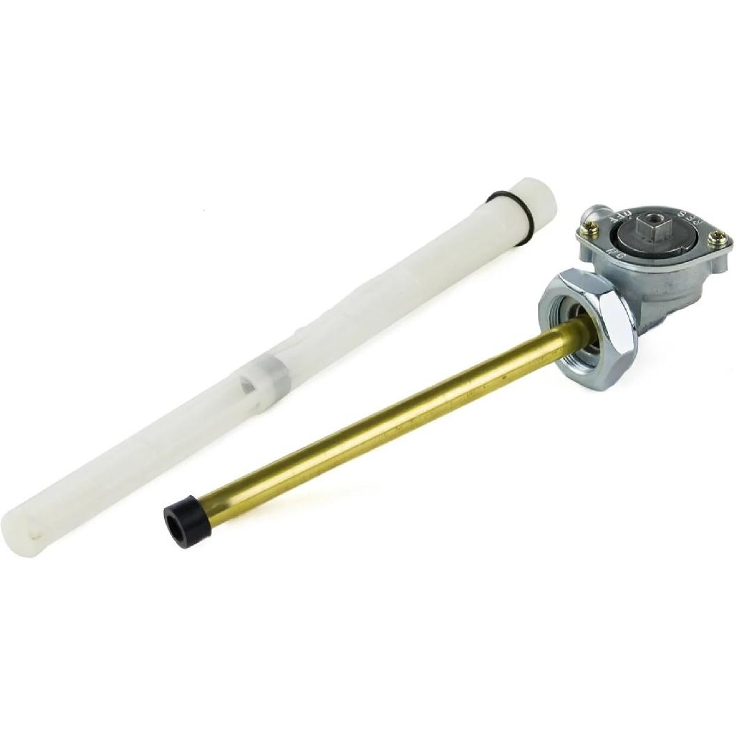 / Fit For 1987-1990 Honda CBR600F Fuel Petcock Tap Assy/Fit for Honda VT600C Shadow 88-97 Steed 400 Steed 600 NSR250 MC21 CBR400 NC23 NC29 Fuel Valve серебряный