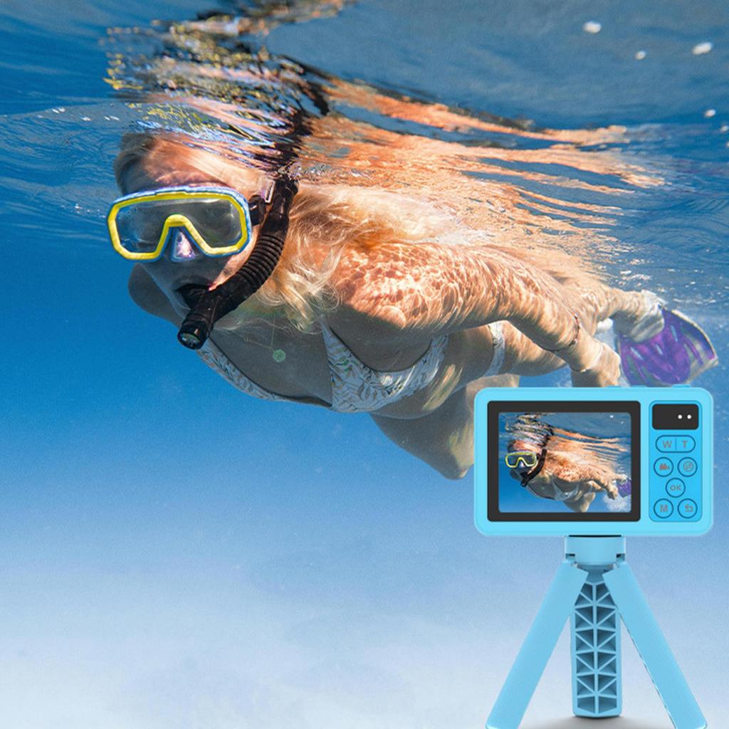 High-definition Digital Camera Dual Screen Waterproof Selfie Video Upload Mobile Phone Portable