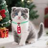 Adjustable Christmas Dog Tie Costume Cat Neckties Unique Pet Bowties Collar  Christmas Holiday
