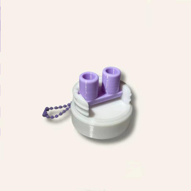 1Pcs Folding Herbal Inhalant Inhaler Cap Mini Essential Oil Perfume Inhaler Dispenser Bottle Thai Traditional Nasal Can Inhaler