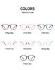 Children's Anti-Blue Light Polygon Glasses, No Prescription, TR90 Frame.