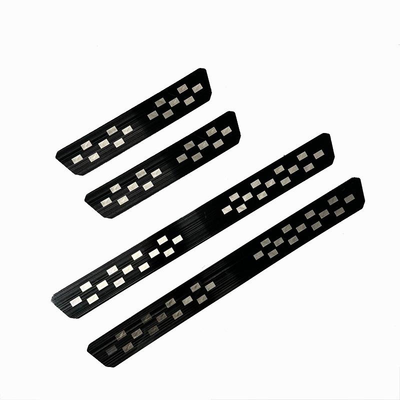 Ultra-Thin Door Sill Strips for Citroen C3/C4/C5/C6, Peugeot 2008/3008/4008