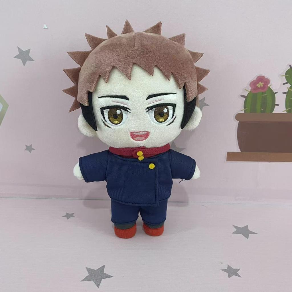 20cm JJK Plush Mahito Plush Nanami Kento Inumaki Toge Fushiguro Toji Anime Figure Stuffed Kawaii Doll Birthday Collection Gift
