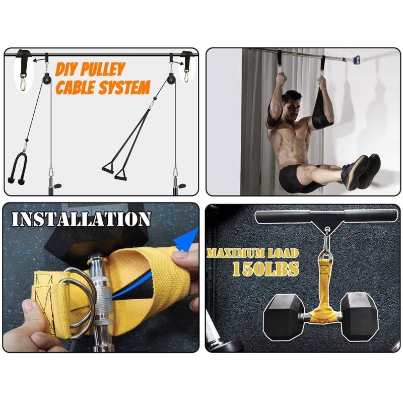 Hängender Riemen Trainings-T-Bar-Riemen Kurzhantel-Riemen Langhantel-Riemen Seilgriff-Riemen