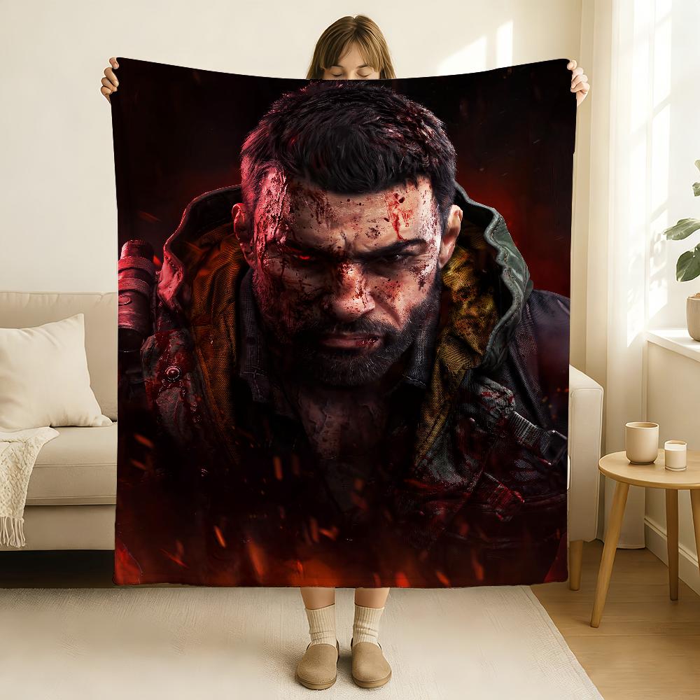 Game Dying Light The Beast Blanket Soft and Skin Friendly For Couch Bed Napping Bedspread All Seasons Comforter