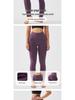 Meiyang Women's High Waist Peach Lift Yoga Pants - Tummy Control & Shark Skin Feel Fitness Leggings