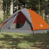VidaXL 3 Person Dome Camping Tent, Shade Tent with Carry Bag, Awning with Sidewalls, Shelter 94411