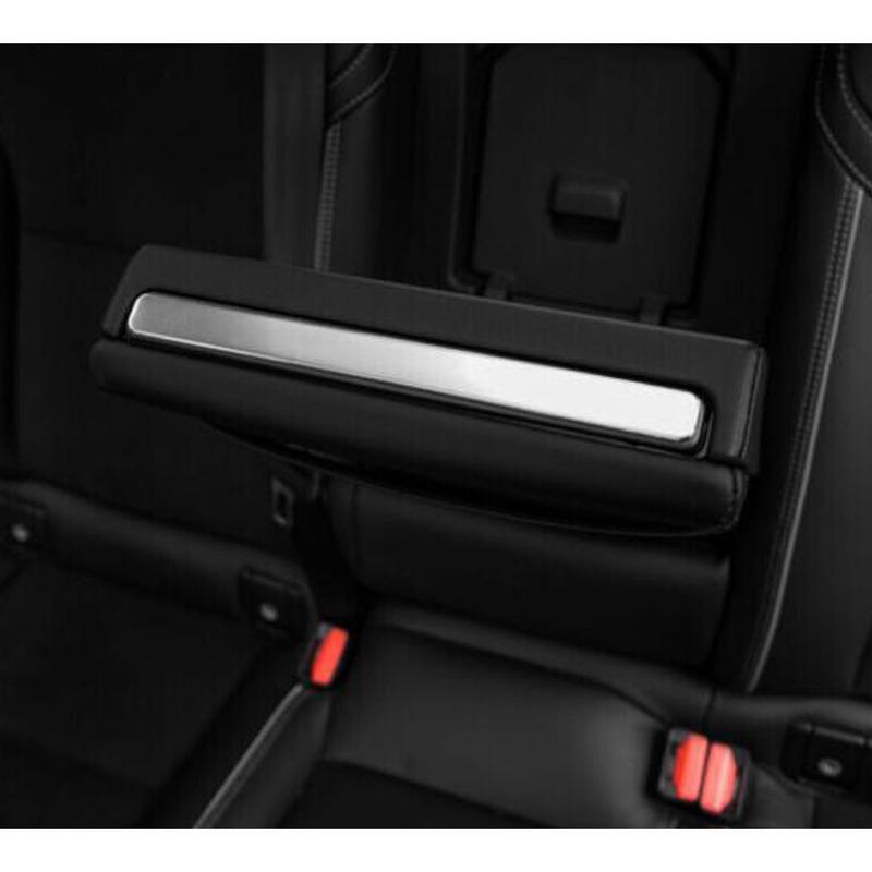 Car Stick Cover Interior Trim Stainless Steel Center Console Cup Gear Box Frame Part 1pcs For Volvo XC60 2018