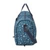 Folding Boston Bag, Large, Miffy HPL0004, B273, Navy Small Flowers