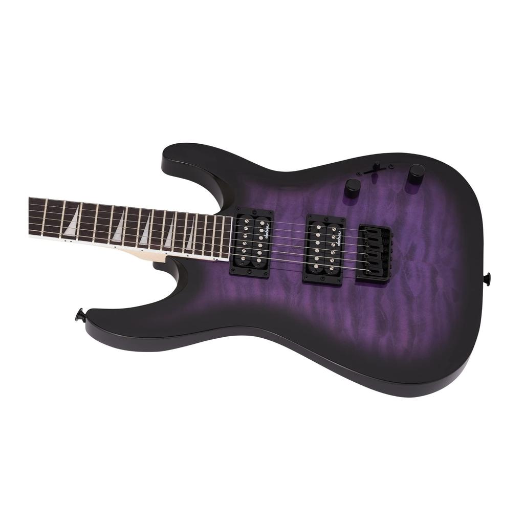Series Dinky Arch Top JS32Q DKA HT Transparent Purple Burst Jackson/JS