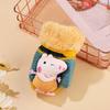 Cartoon Flip-Top Neck-Hanging Winter Gloves for Boys & Girls - Windproof, One-and-a-Half Layer Cycling Gloves