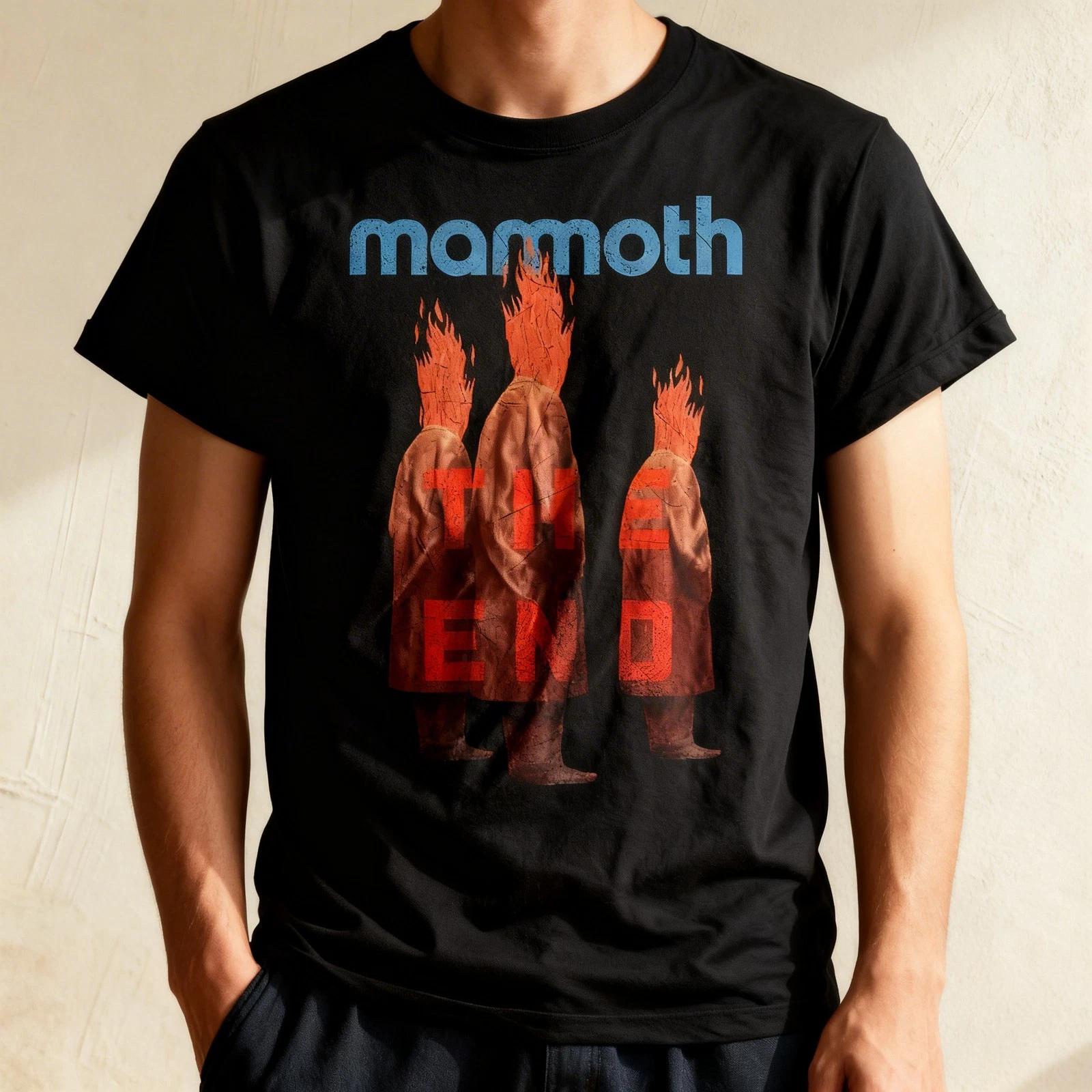 Mammoth WVH Band THE END Album Cotton Black All Size Shirt S