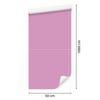 Dots wallpaper, powder pink background, powder pink center, 50x1000