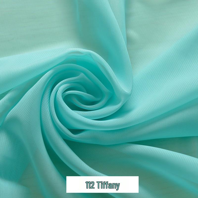 Solid Color Georgette Chiffon Dance Dress Lining Fabric