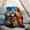 wrestling Theme Printed Blanket - Perfect for Couch, Bed, Travel & Outdoor Use | Machine Washable, Cozy & Durable.