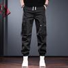 Men's Loose Fit Drawstring Cargo Joggers