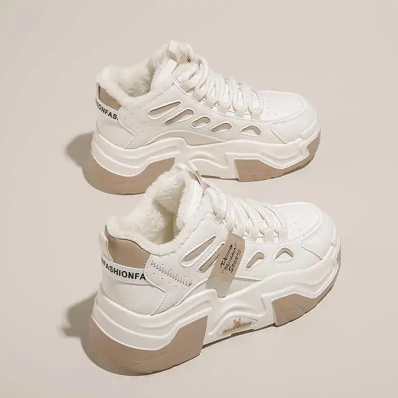 Fashion Thin Heel Cold Low White Shoes Walking Green Women's Boots Women's Casual Sneakers Sports Everything Tenni Imported Shows