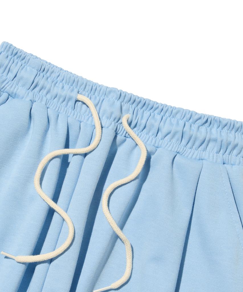 TAILOR STUDIO Maple String One-Pleat Training Pants (Blue)