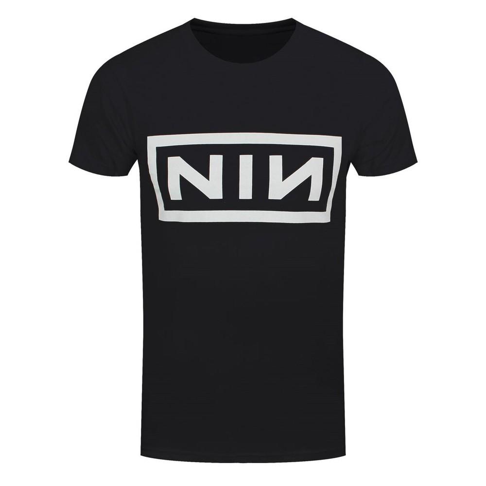 

Nine Inch Nails T-Shirt NIN Logo Official Black New 4XL