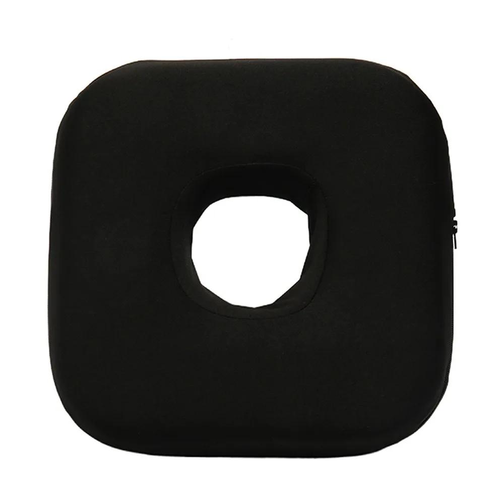 Foam Ear Piercing Pillow Slow Rebound Hollow Design Ear Hole Donut Pillow Comfortable Washable Side Sleeper Pillow