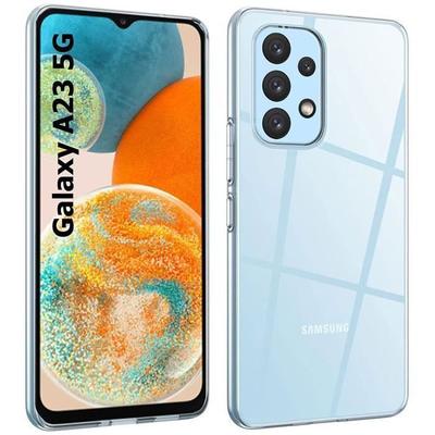 Μαλακή προστατευτική θήκη για Samsung Galaxy A23 5G - BOOLING - Διαφανής - Αντικραδασμική - Λεπτή