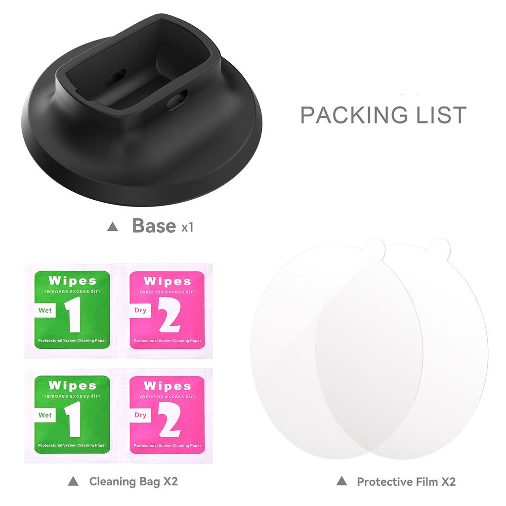 For Insta 360 X5 Silicone Base Non Slip Desktop Car Mount Holder Stable Camera Support Fixed For Insta360 X5 Accessories