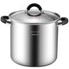 304 Stainless Steel Induction-Compatible Stockpot