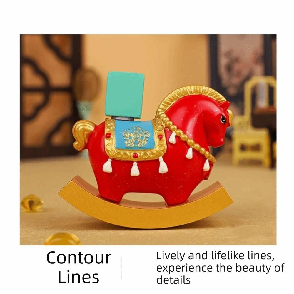 Year of The Horse Horse Miniature Chinese Style Desktop Ornament  Office Decoration