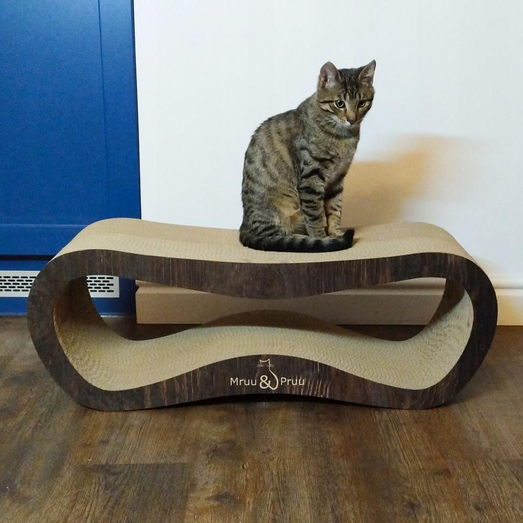 Leon cat scratching post | brown | 78x28x24 cm | MruuPruu