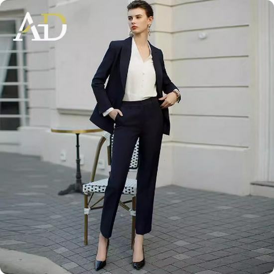 New Pink Professional Attire: Elegant Formal Suit for Women and News Anchors