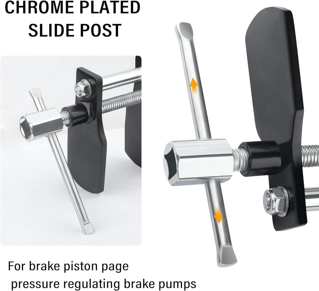 Car Disc Brake Pad Spreader Auto Brake Pad Caliper Spreader Separator Car Replacement Piston Caliper Hand Tools Brake Tools Set