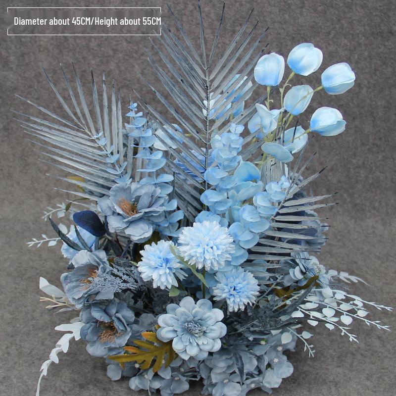 Artificial Wedding Aisle Flowers: Hotel Table Arrangements & Decorative Flower Balls for Stage and Welcome Area
