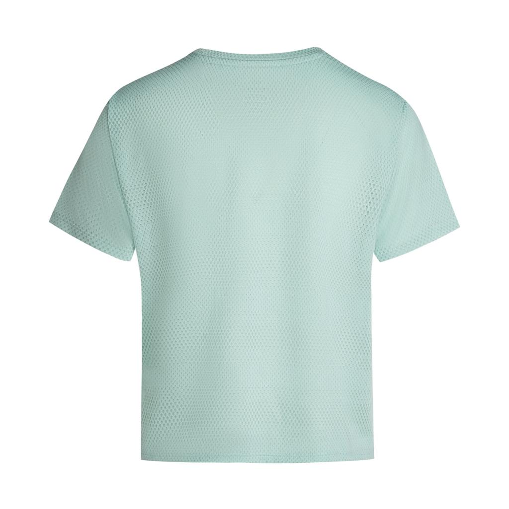 Under Armour Solid Color Jacquard Running Sports Quick-Dry Soft Comfortable Simple Loose Brand Logo Short Sleeve T-Shirt Women Tops 6009540-703