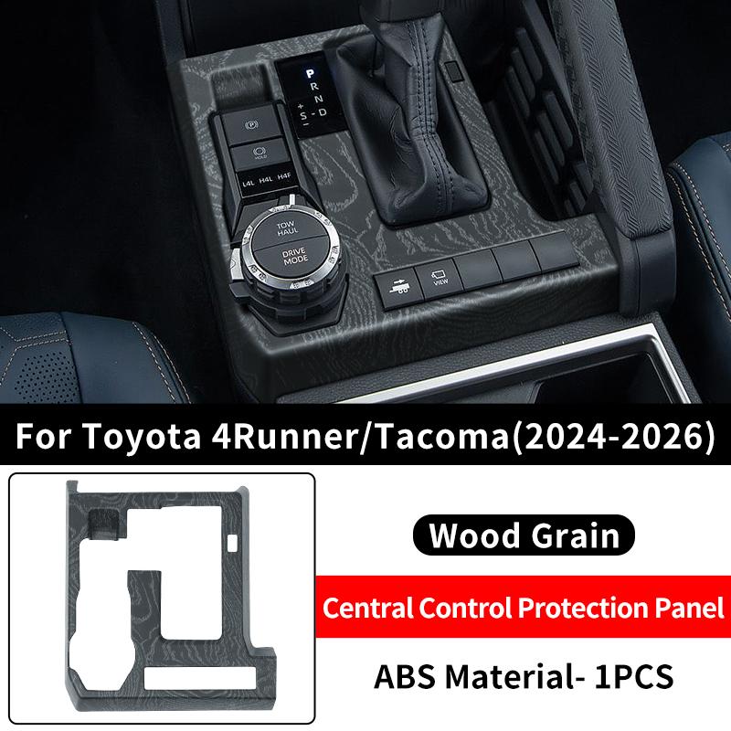For Toyota 2024-2026 Tacoma 2025 4Runner N500 Central Control Panel ABS Material Precise Fit Interior Protection Accessories