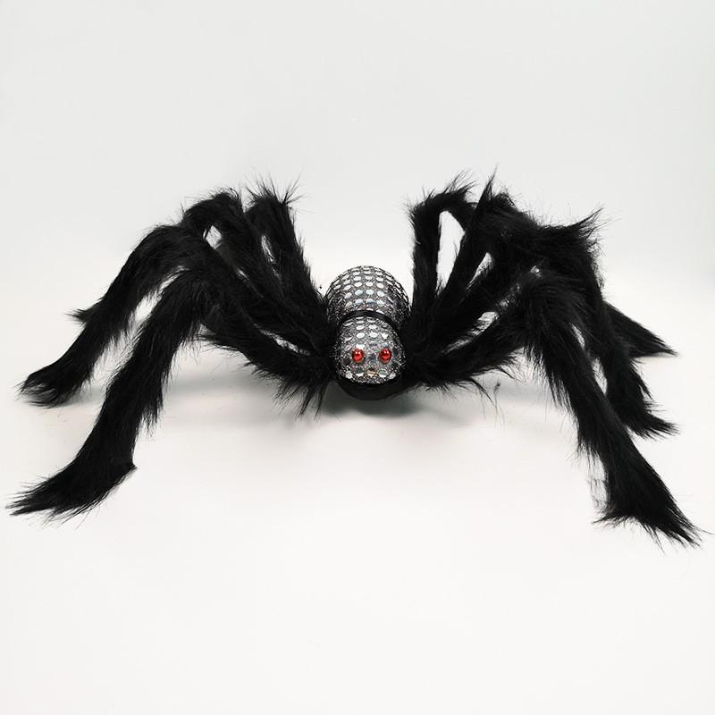Plush Skull Ghost Spider Halloween Decoration Prop 75cm