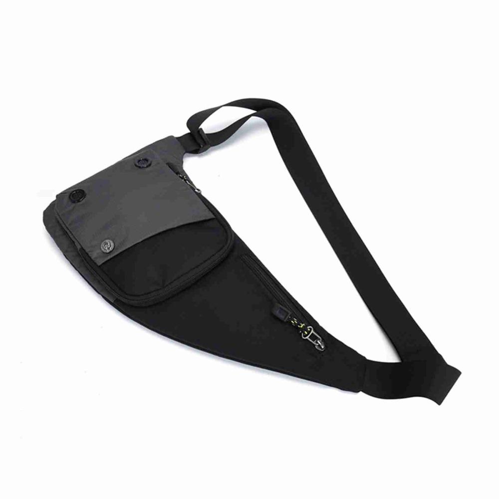 Lightweight Crossbody Shoulder Bag Zipper Pockets Sling Backpack Chest Bag  Camping Outdoor