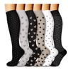 Unisex Cross-Border Compression Socks - Perfect for Sports, Running, Yoga; Knee-High, Calf-Length; Leg Slimming.