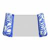 Portable Foldable Water Hammock with Net Backrest Floating Water Bed Inflatable Striped Swimming Pool Mattress Pool Party Toy