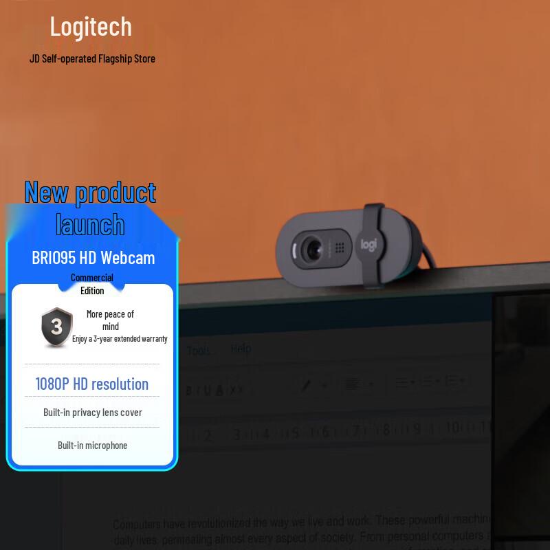 Logitech Brio 95 Full HD Webcam