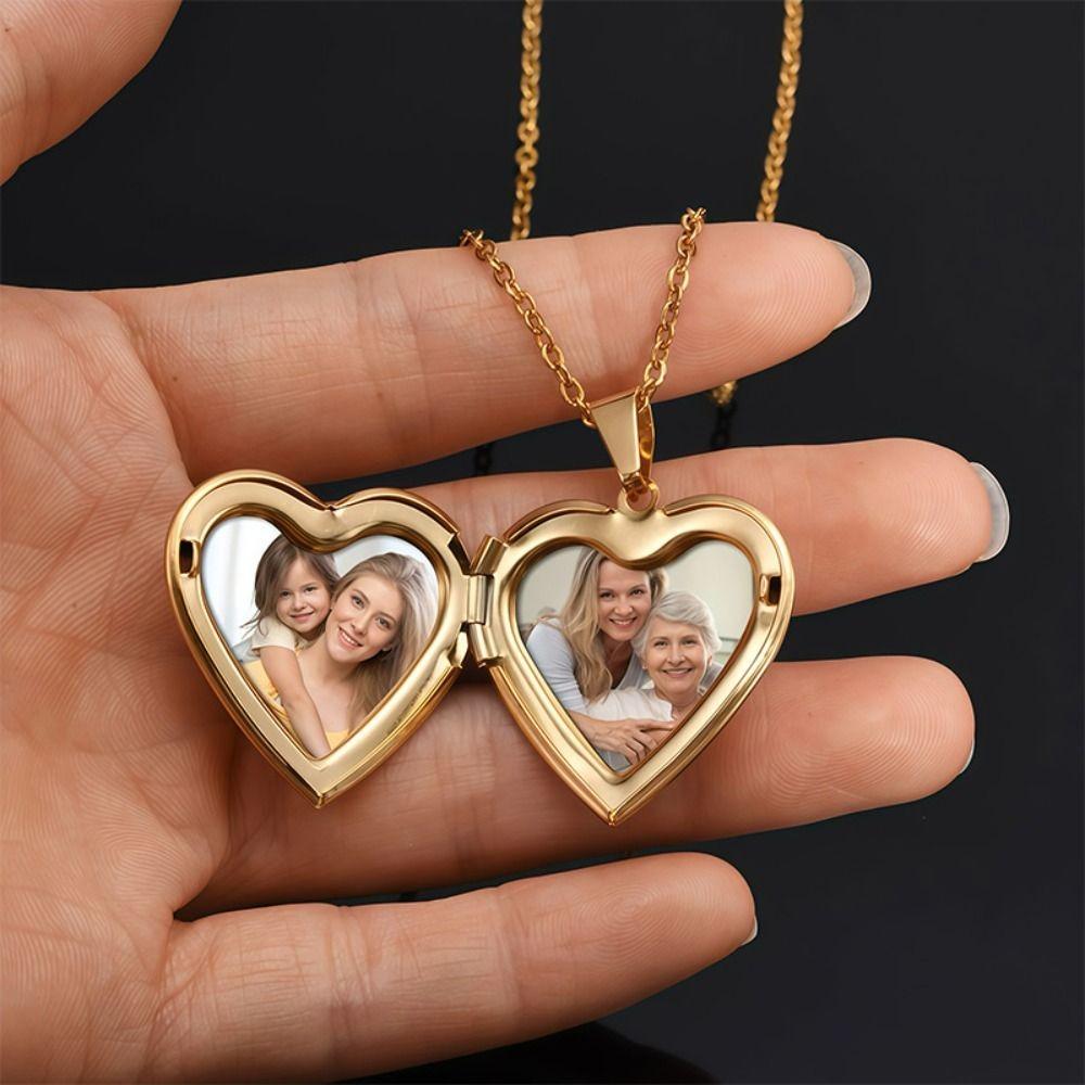 5Pcs Y2K Photo Hold Pendant Friendship DIY Jewelry Making Charm Jewelry Accessories