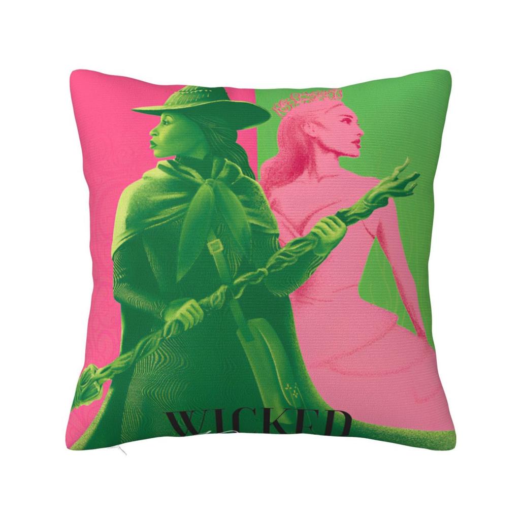 Wicked Glinda Elegant Good Witch Movie Pillow Cover Pillow Case For Sofa Home Decorative Cushion Cover Square Pillowcases