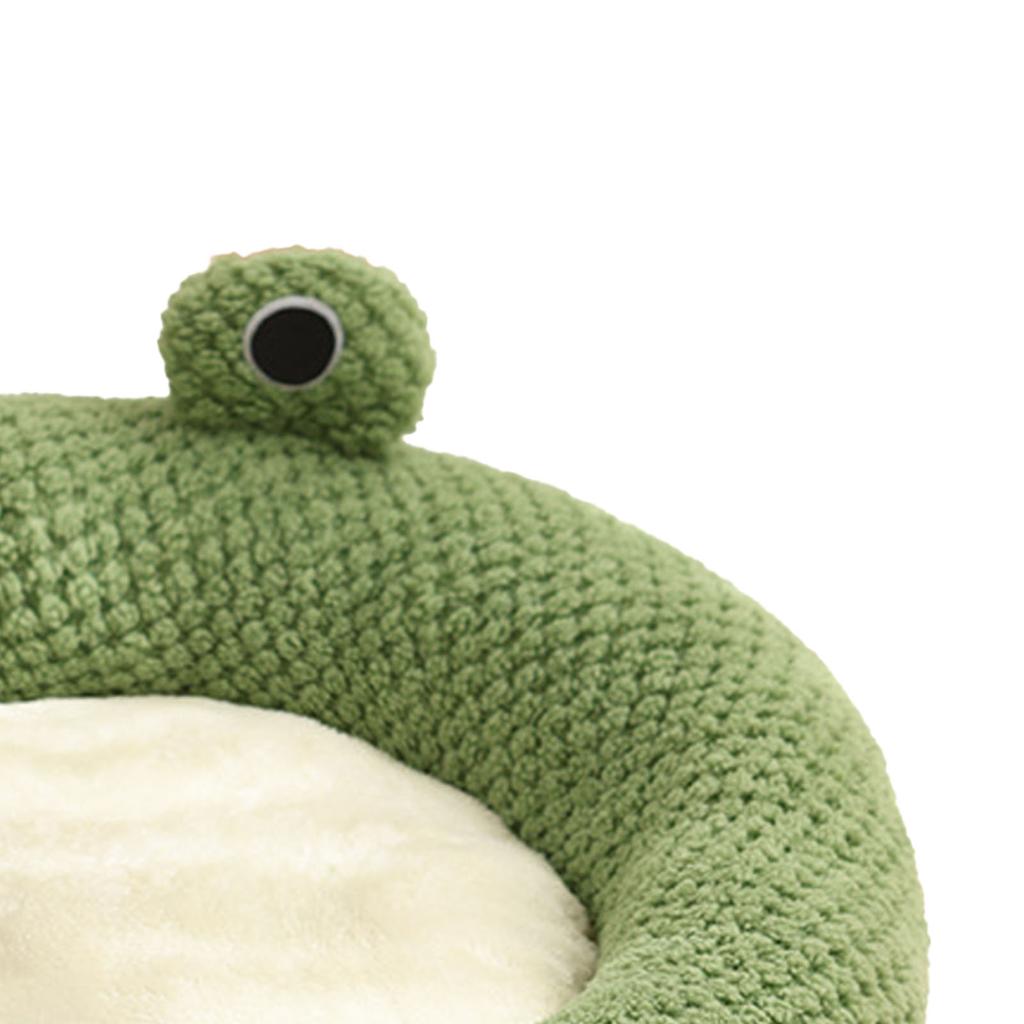 Pelíšek jeskyně pro mazlíčky Roztomilý kreslený pelíšek pro mazlíčky Měkký prodyšný plyšový polštář pro mazlíčky Udržující teplo pelíšek pro kočky