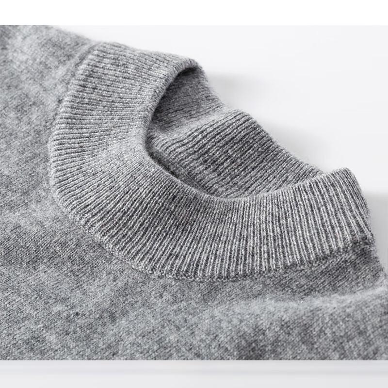 Hengyuanxiang Kids' Pure Cashmere Round Neck Sweater