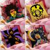 SingerJ-Jimi H-Hendrix Pillow Case Soft Plush Fabric Double-Sided Printed Cushion Cover Warm Winter Sofa Pillow Case