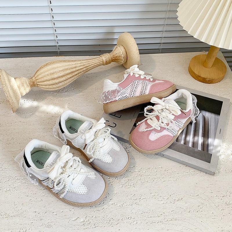 Kinder Forrest Gump Schuhe Jungen und Mädchen lässige bequeme weiche Basisplattenschuhe Studentenmode Baby Klett-Sneakers